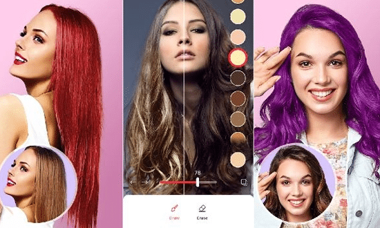 Apps para simular cortes de cabello femenino sin pagar nada