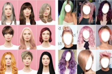 apps que muestran diferentes cortes de pelo para simular un nuevo look