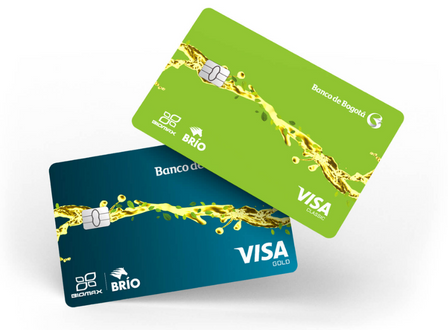 Banco de Bogotá ponuja kreditno kartico Biomax Clásica