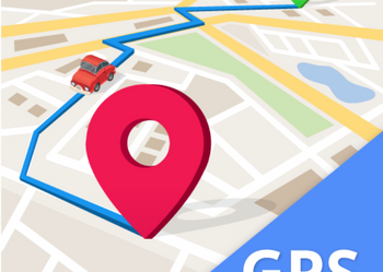 Bezplatná mobilná aplikácia GPS na mapách