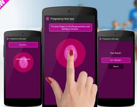 Application for you to take the pregnancy test with your mobile