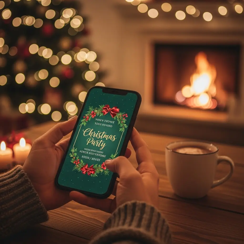Invitación de Navidad Personalizada: 5 Apps Increíbles