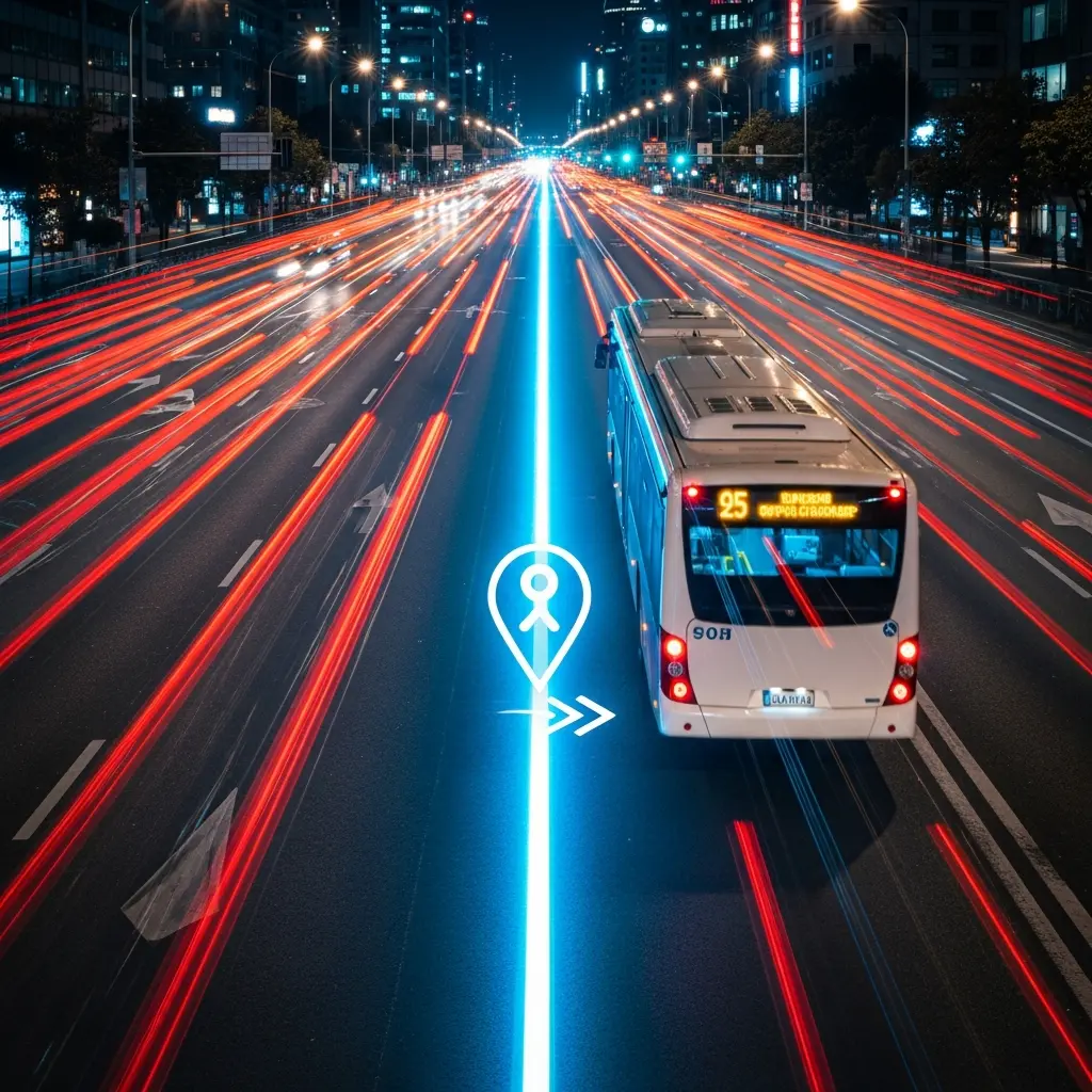 Sigue el Autobús en Tiempo Real