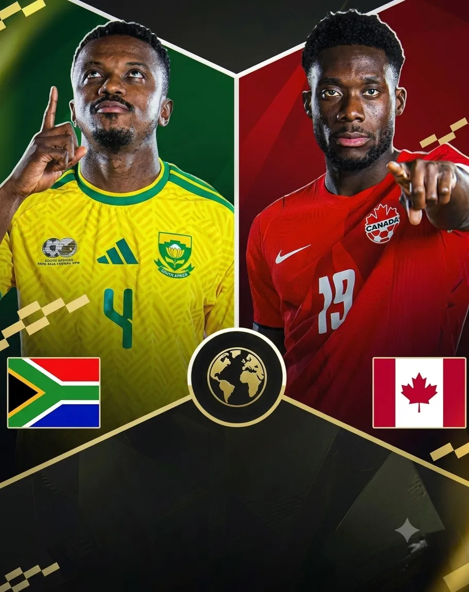 Mira el partido Sudáfrica vs Canadá – Fase eliminatoria de la Copa Mundial 2026